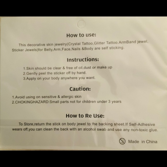 PARTY JOY FACE CRYSTAL ADHESIVE STICKERS PINK-BLUE - Picture 2 of 3